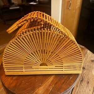 Cult Gaia Bamboo Bag with handle